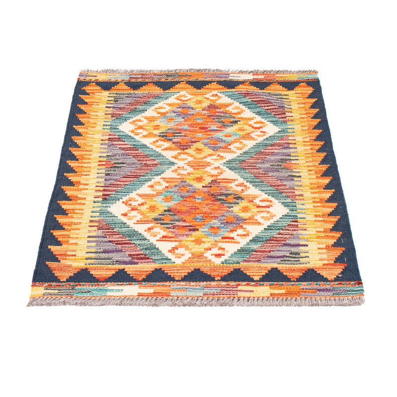Kelim Rug - Splash - 85 x 62 cm - multicolored