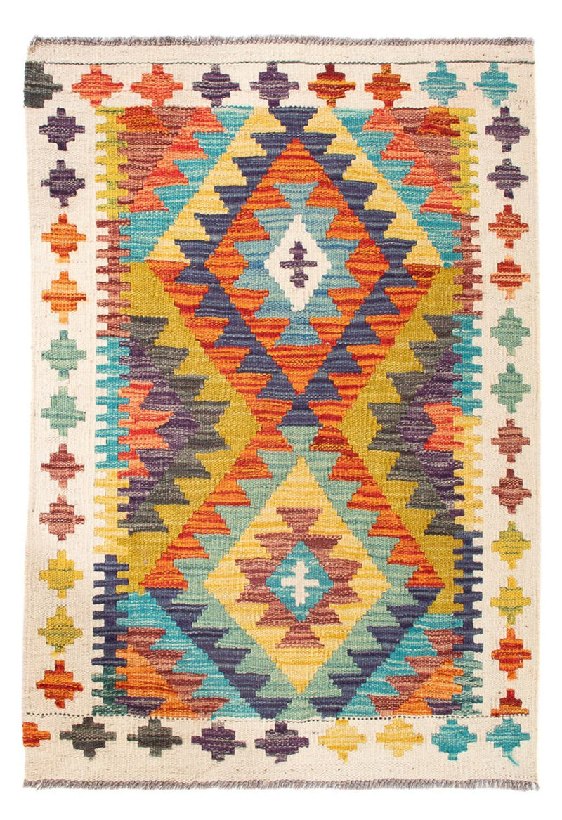 Kelim Rug - Splash - 84 x 62 cm - multicolored