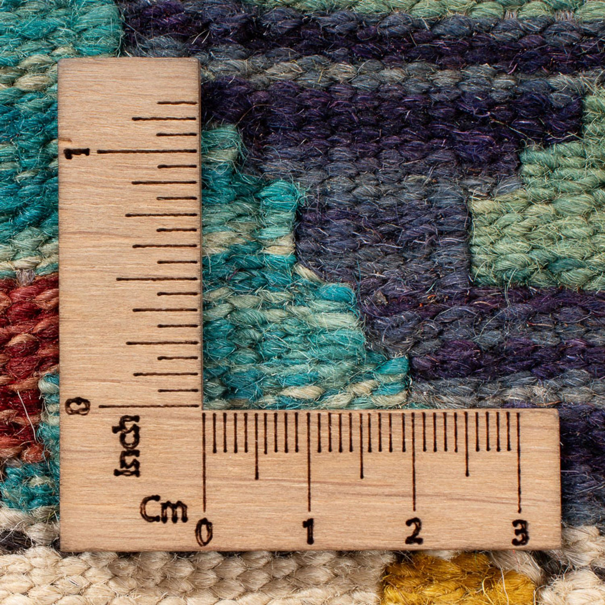 Kelim Rug - Splash - 84 x 62 cm - multicolored