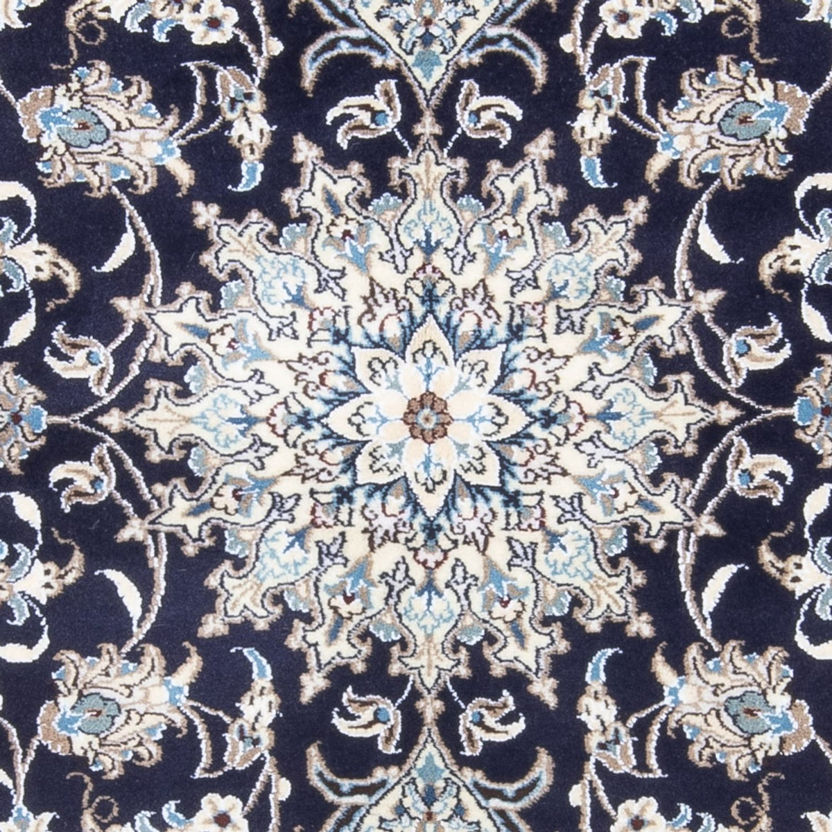 Perser Rug - Nain - 202 x 144 cm - dark blue