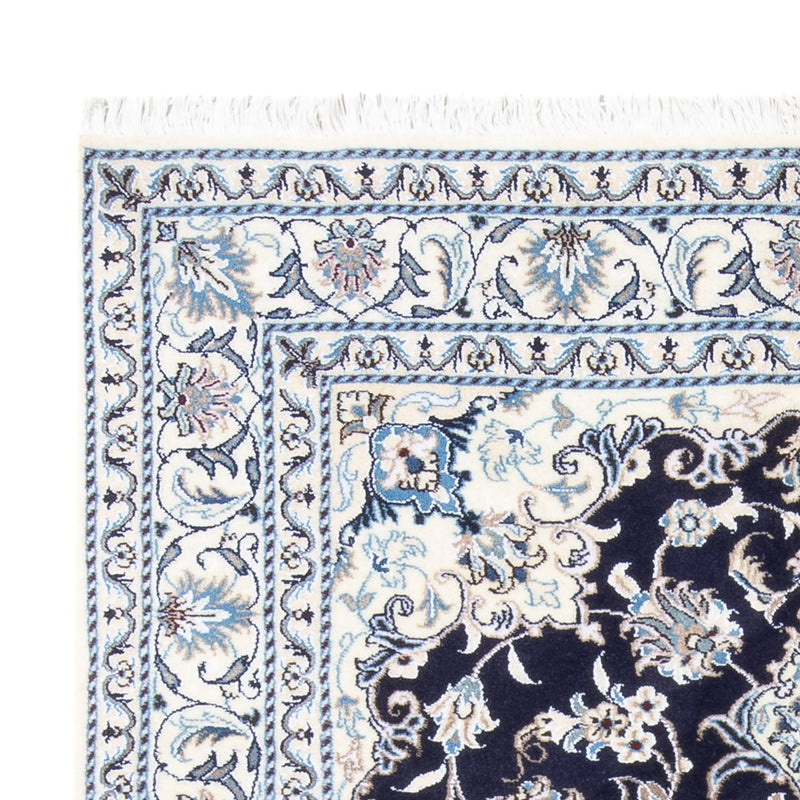 Perser Rug - Nain - 202 x 144 cm - dark blue