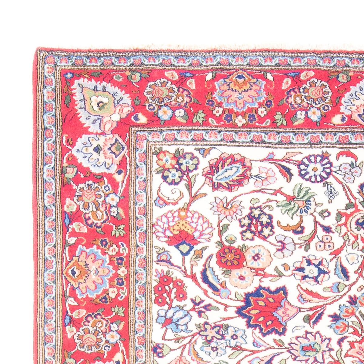 Perser Rug - Ghom - 202 x 150 cm - light blue