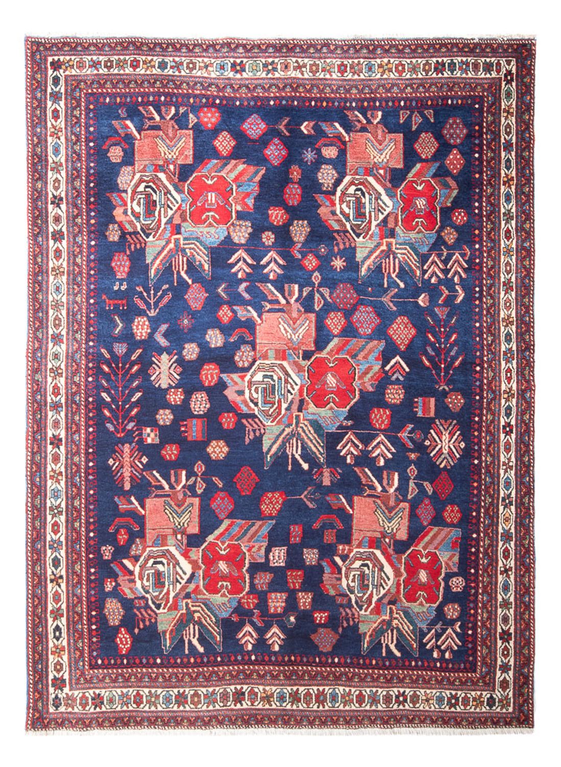 Perser Rug - Nomadic - 232 x 162 cm - dark blue