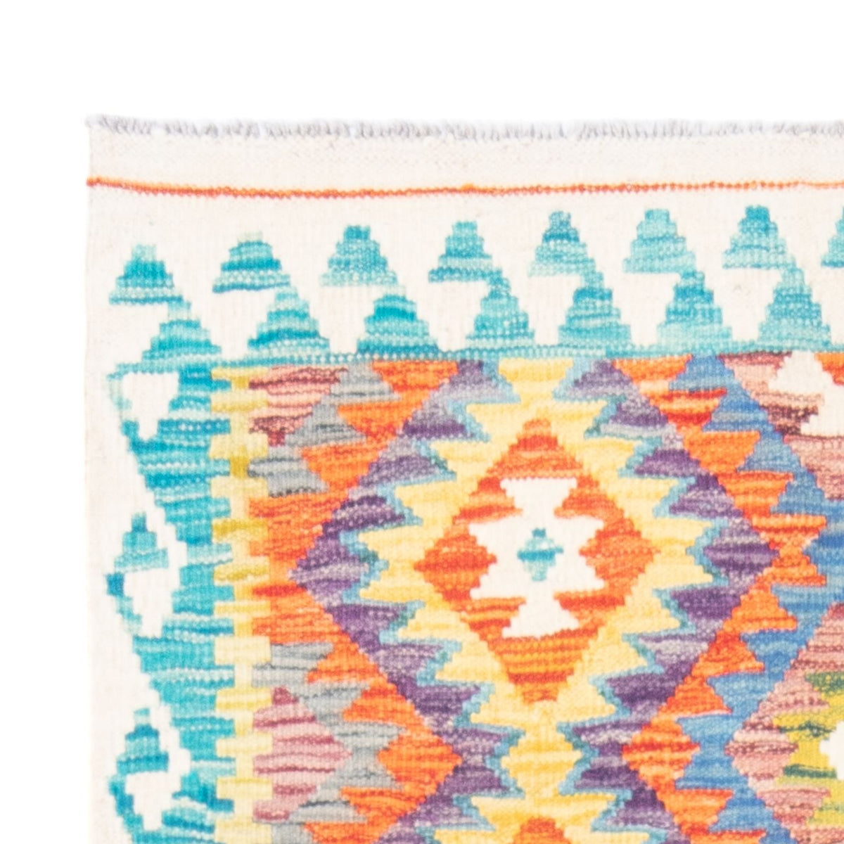 Kelim Rug - Splash - 155 x 102 cm - multicolored