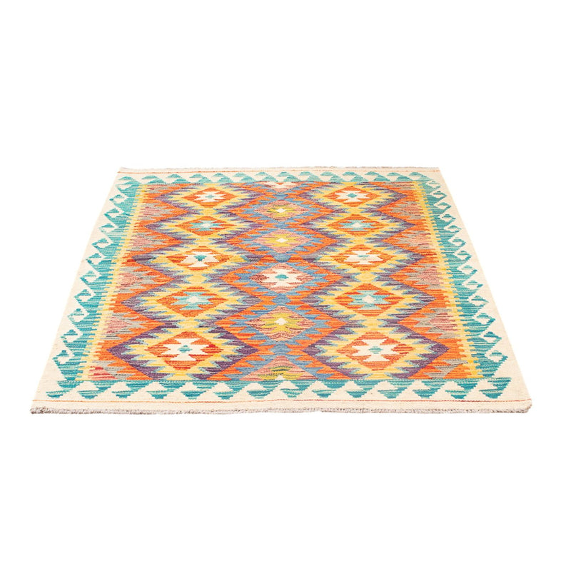 Kelim Rug - Splash - 155 x 102 cm - multicolored