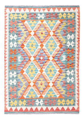 Kelim Rug - Splash - 150 x 110 cm - multicolored