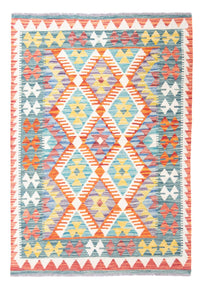 Kelim Rug - Splash - 150 x 110 cm - multicolored