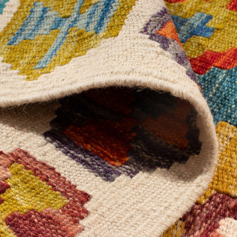 Kelim Rug - Splash - 143 x 104 cm - multicolored