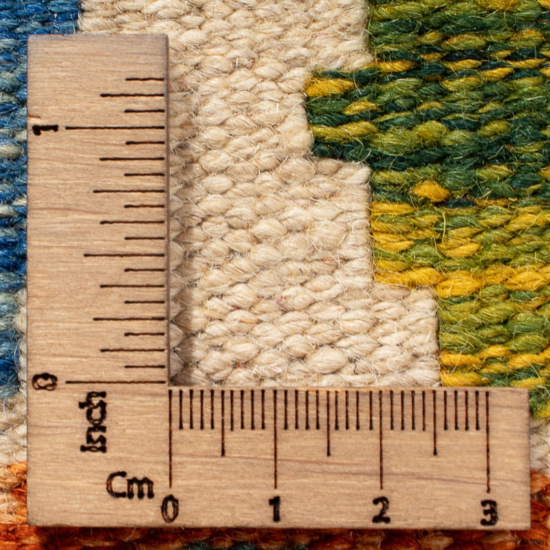 Kelim Rug - Splash - 147 x 100 cm - multicolored