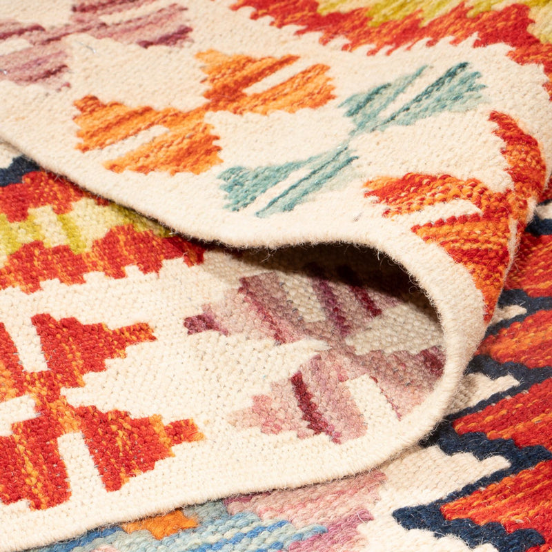 Kelim Rug - Splash - 150 x 101 cm - multicolored