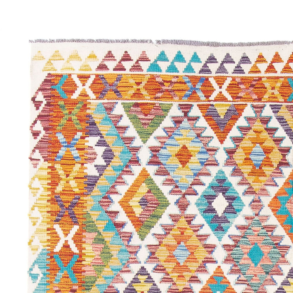 Kelim Rug - Splash - 290 x 205 cm - multicolored