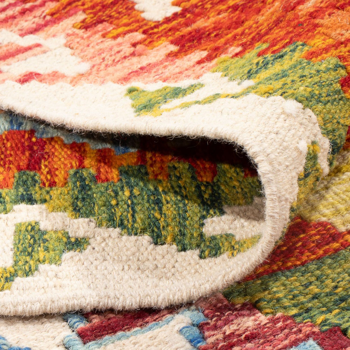 Kelim Rug - Splash - 290 x 205 cm - multicolored