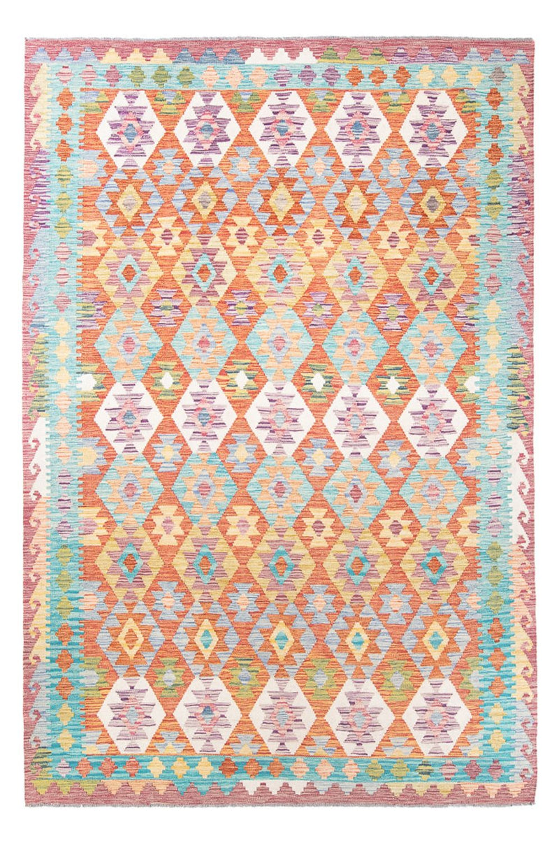 Kelim Rug - Splash - 298 x 199 cm - multicolored