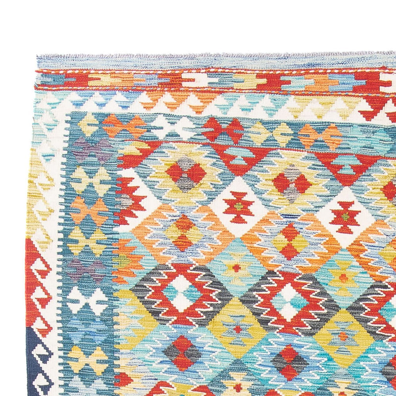 Kelim Rug - Splash - 290 x 202 cm - multicolored