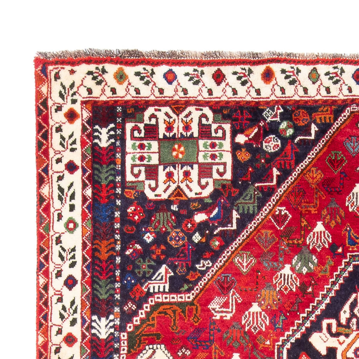 Perser Rug - Nomadic - 261 x 169 cm - red