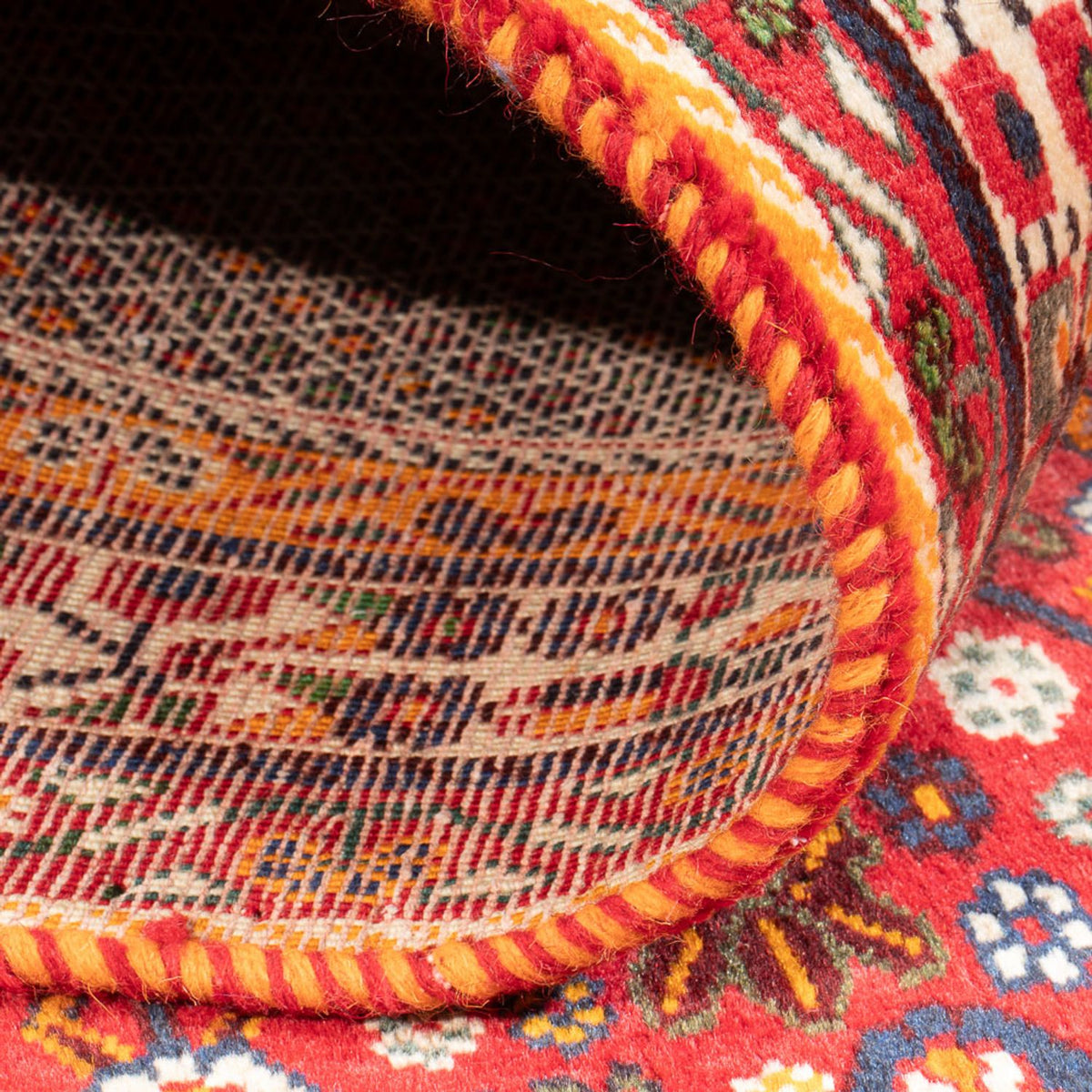 Perser Rug - Nomadic - 252 x 155 cm - red