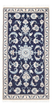 Perser Rug - Nain - 135 x 67 cm - dark blue