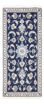 Perser Rug - Nain - 134 x 67 cm - dark blue