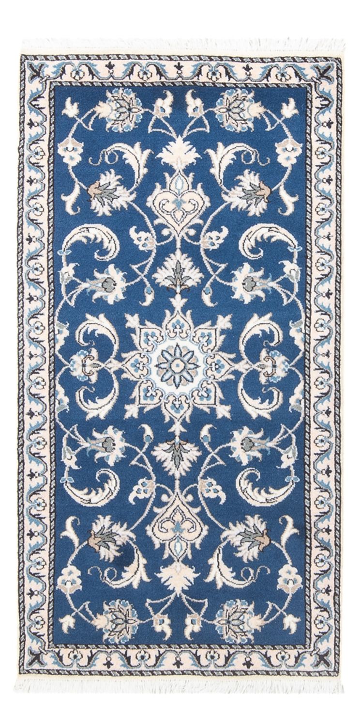 Perser Rug - Nain - 135 x 71 cm - blue