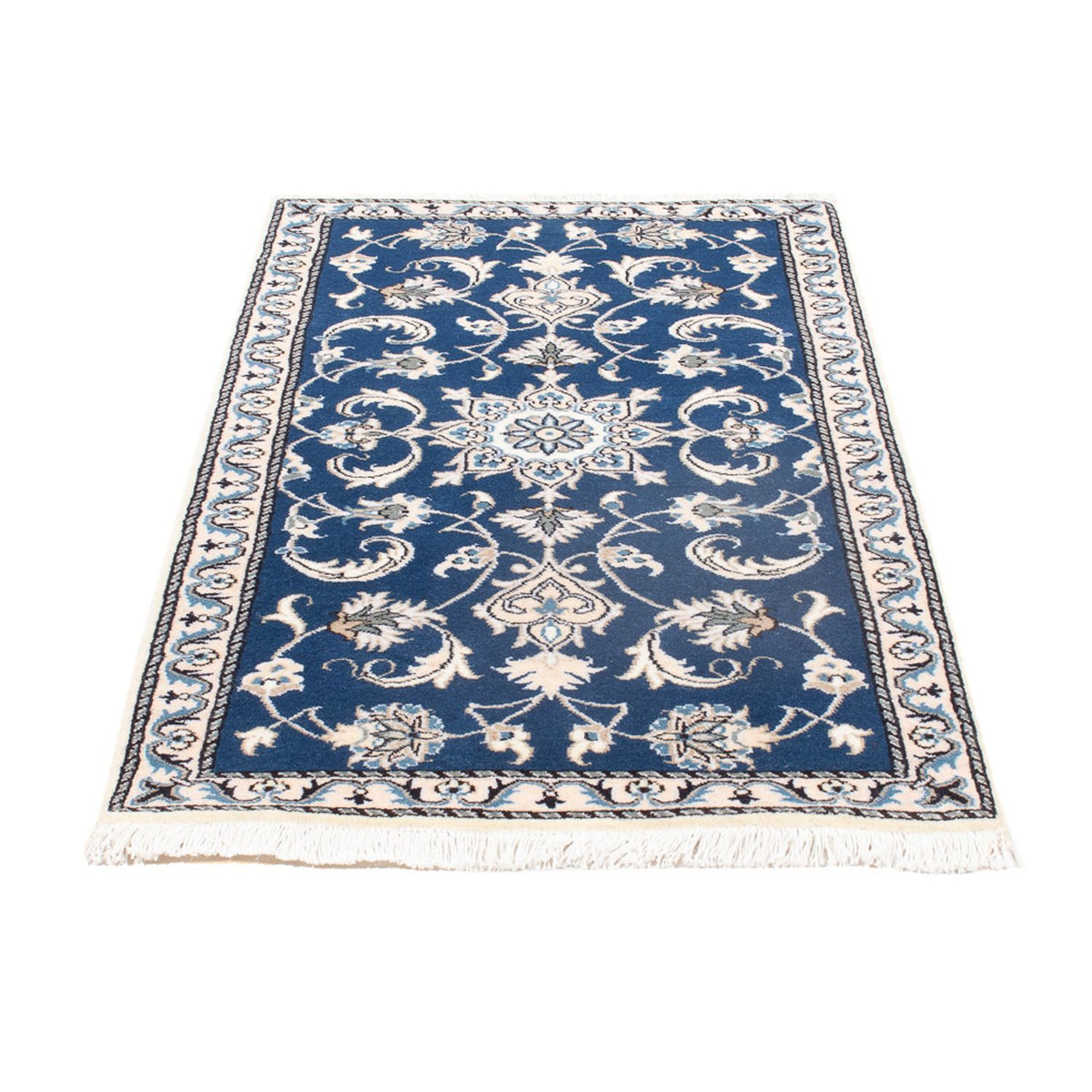 Perser Rug - Nain - 135 x 71 cm - blue