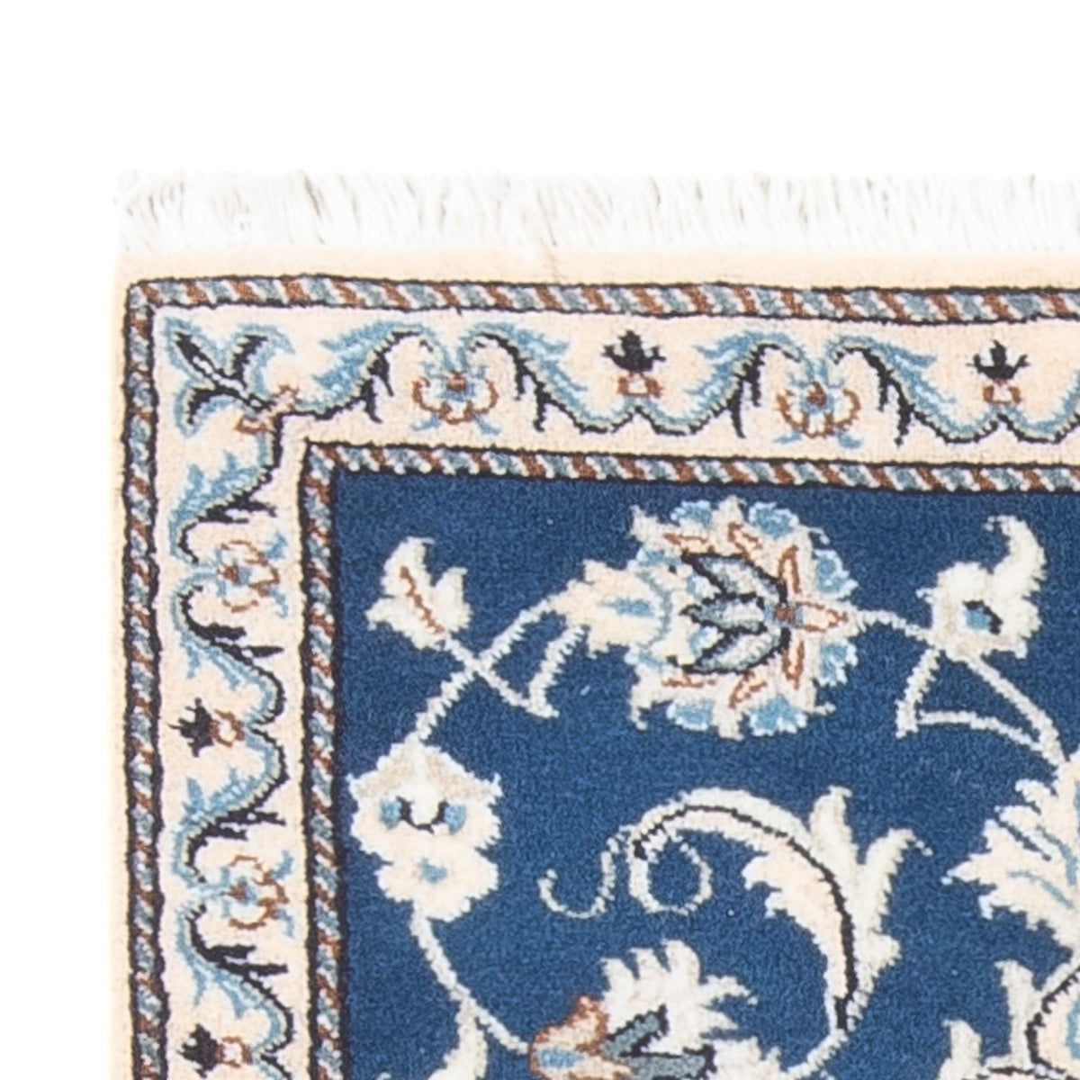 Runner Perser Rug - Nain - 156 x 71 cm - blue