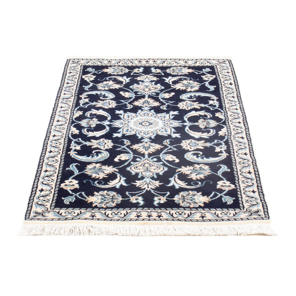 Perser Rug - Nain - 137 x 67 cm - dark blue