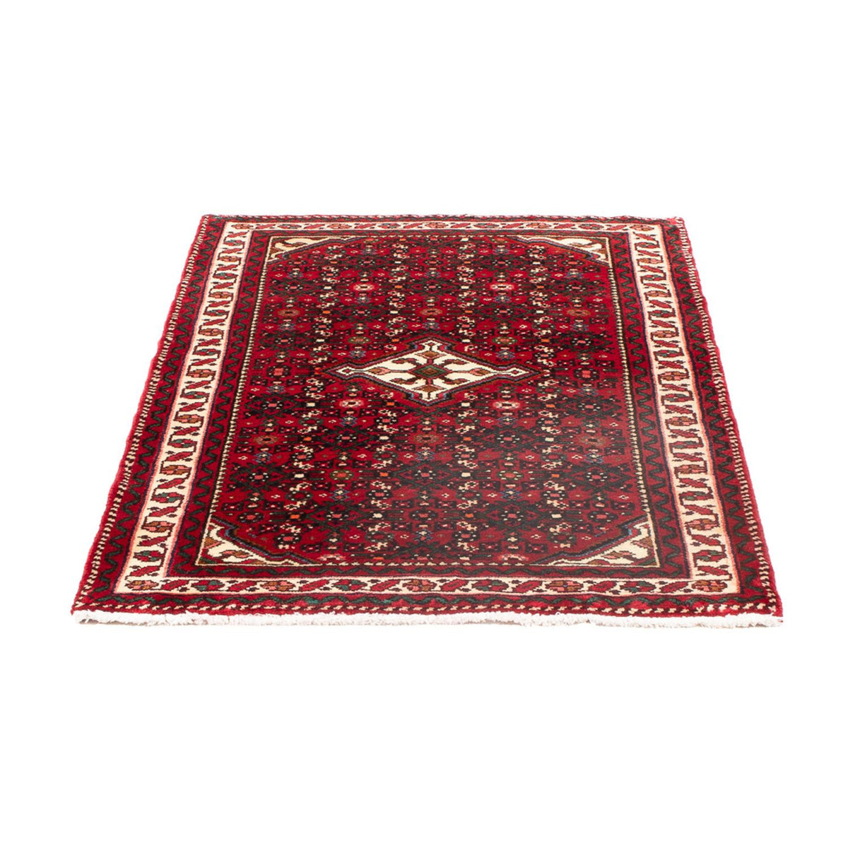 Perser Rug - Nomadic - 122 x 80 cm - dark red