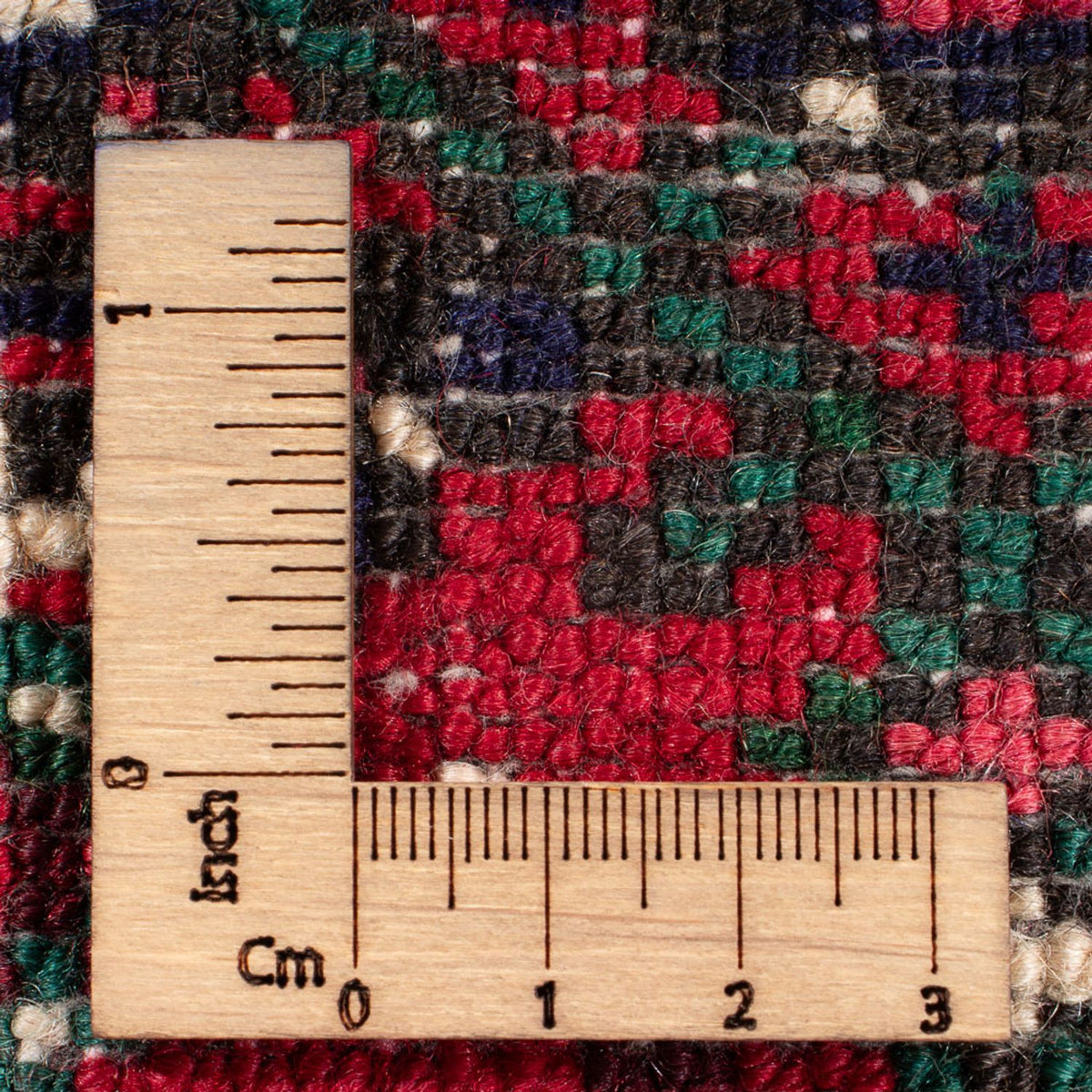 Perser Rug - Nomadic - 122 x 80 cm - dark red