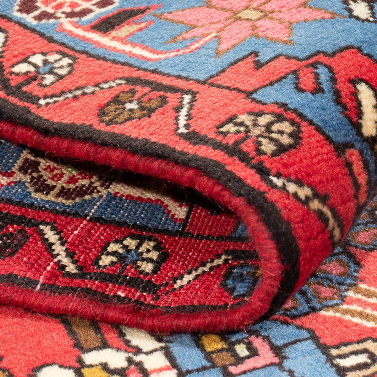 Perser Rug - Nomadic - 140 x 100 cm - red