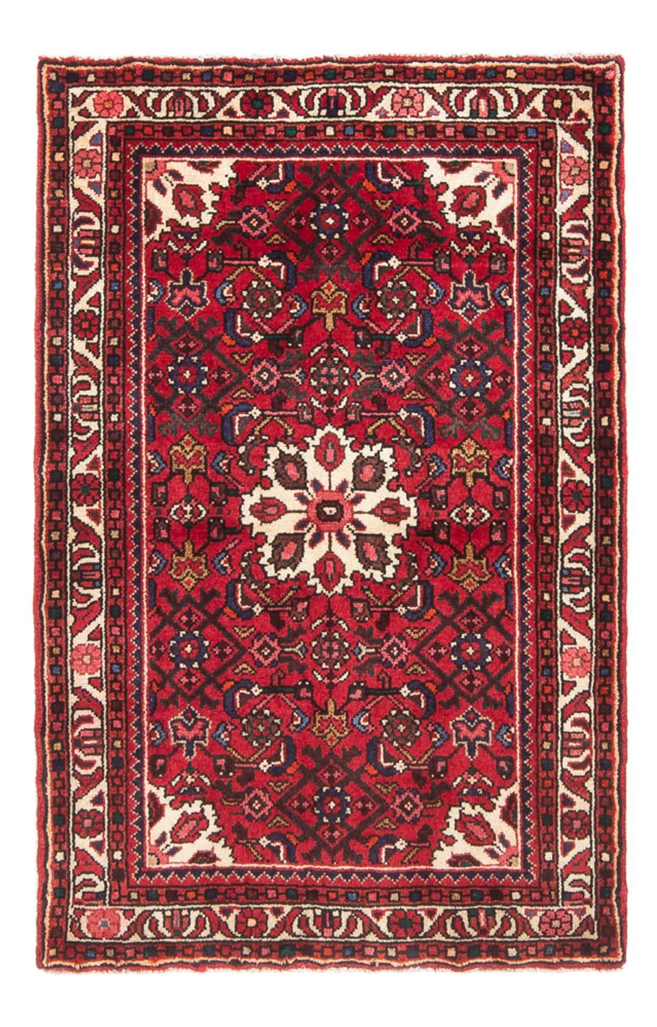 Perser Rug - Nomadic - 128 x 82 cm - dark red