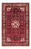 Perser Rug - Nomadic - 128 x 82 cm - dark red