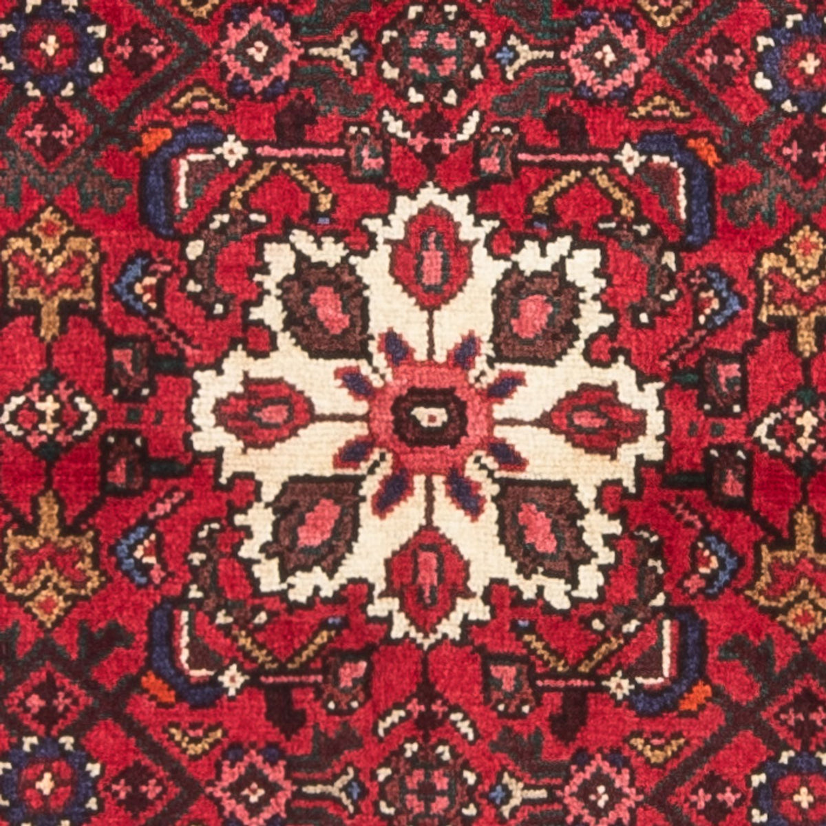Perser Rug - Nomadic - 128 x 82 cm - dark red