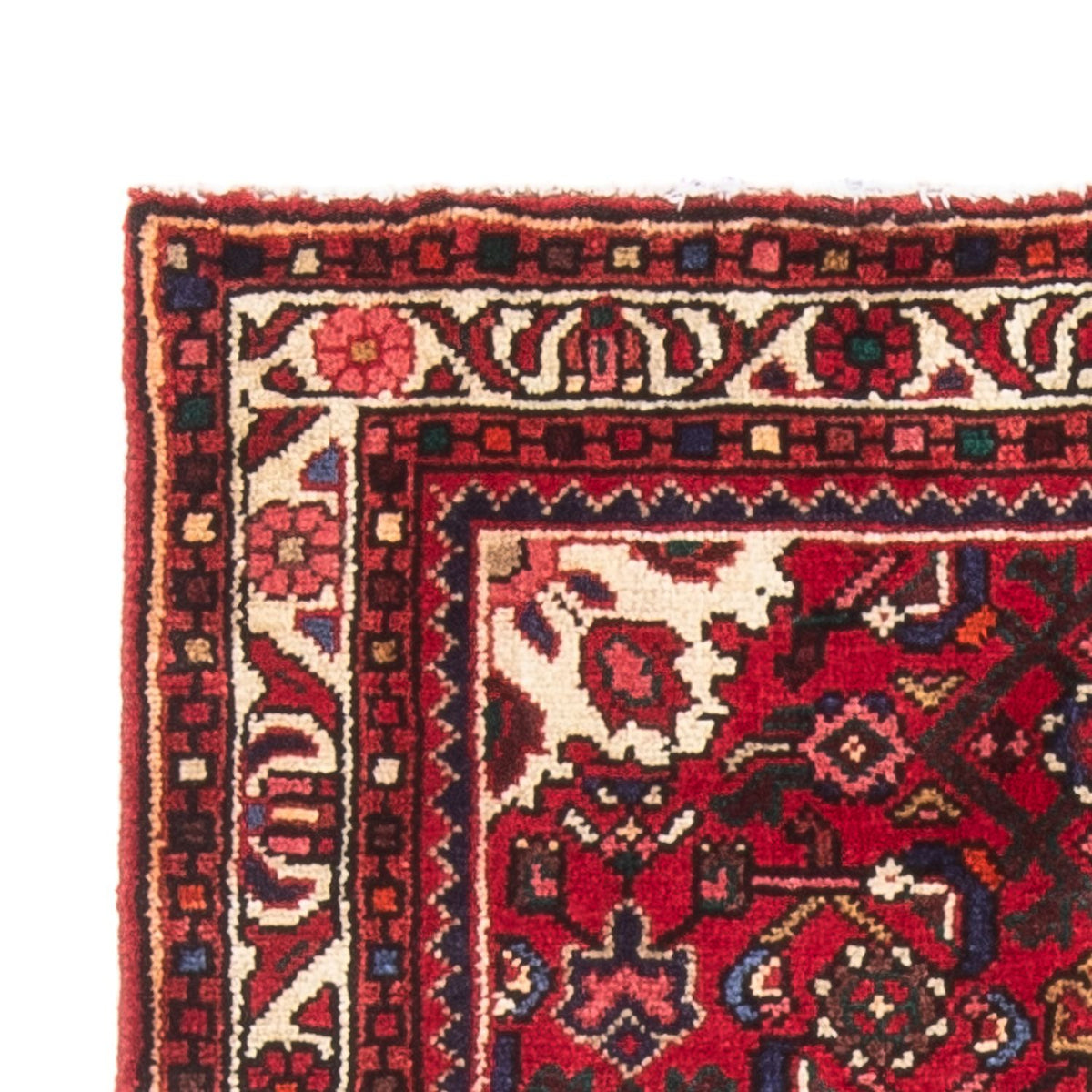 Perser Rug - Nomadic - 128 x 82 cm - dark red
