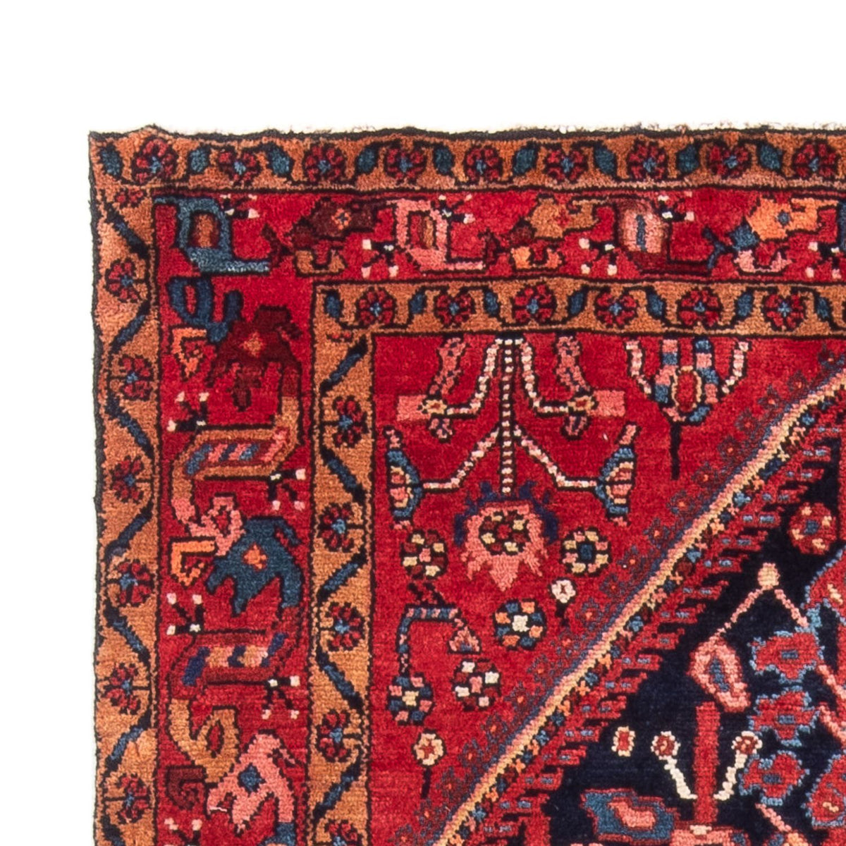 Perser Rug - Nomadic - 144 x 114 cm - dark blue