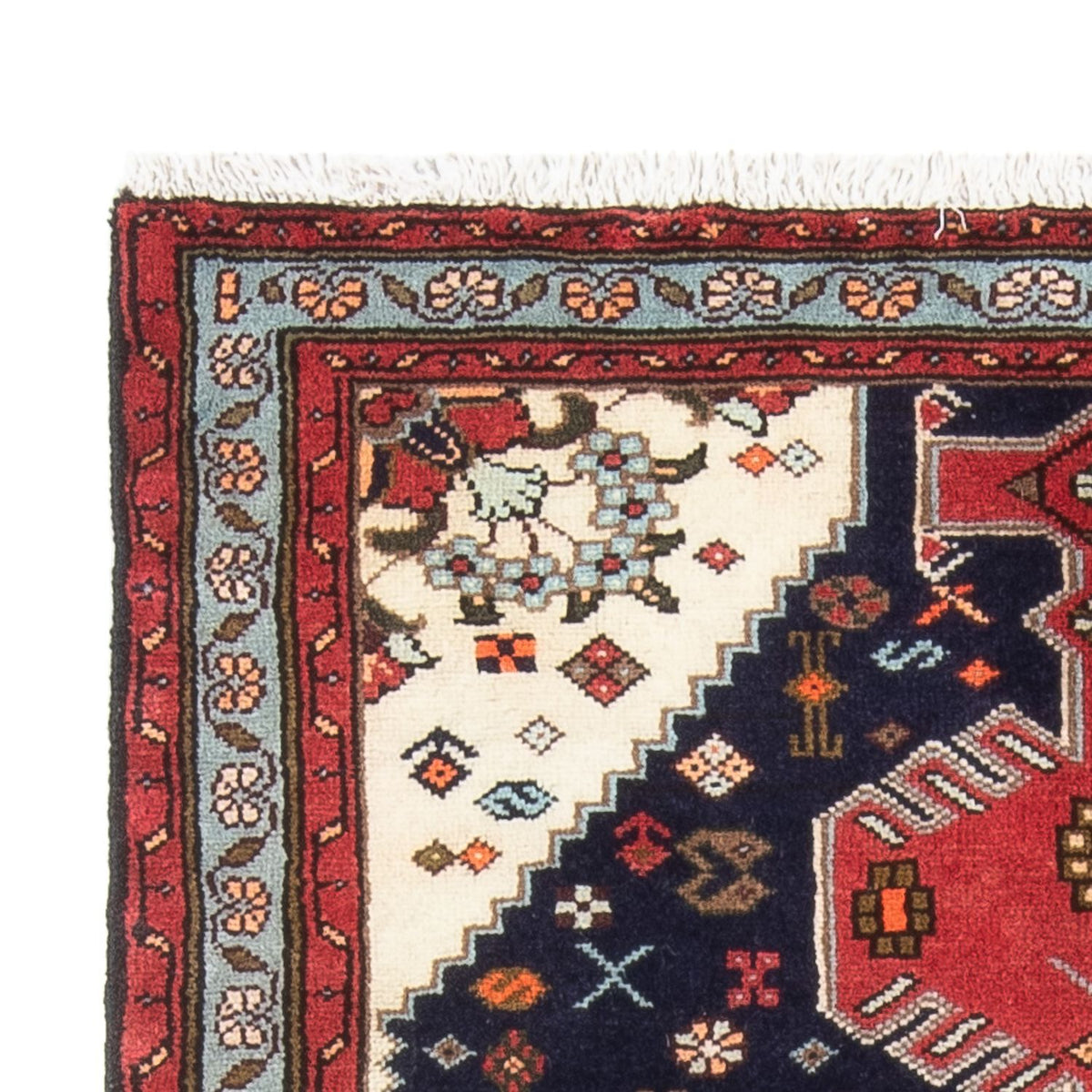 Perser Rug - Nomadic - 150 x 100 cm - dark blue