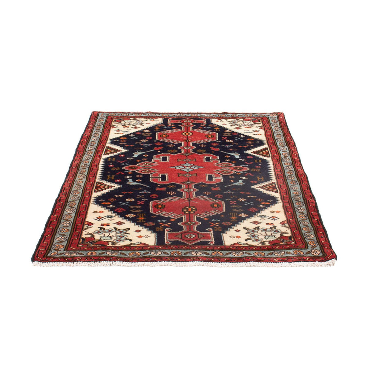 Perser Rug - Nomadic - 150 x 100 cm - dark blue