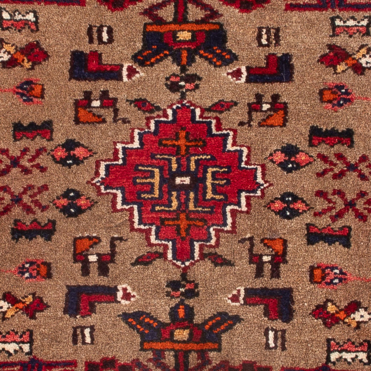 Perser Rug - Nomadic - 72 x 47 cm - brown