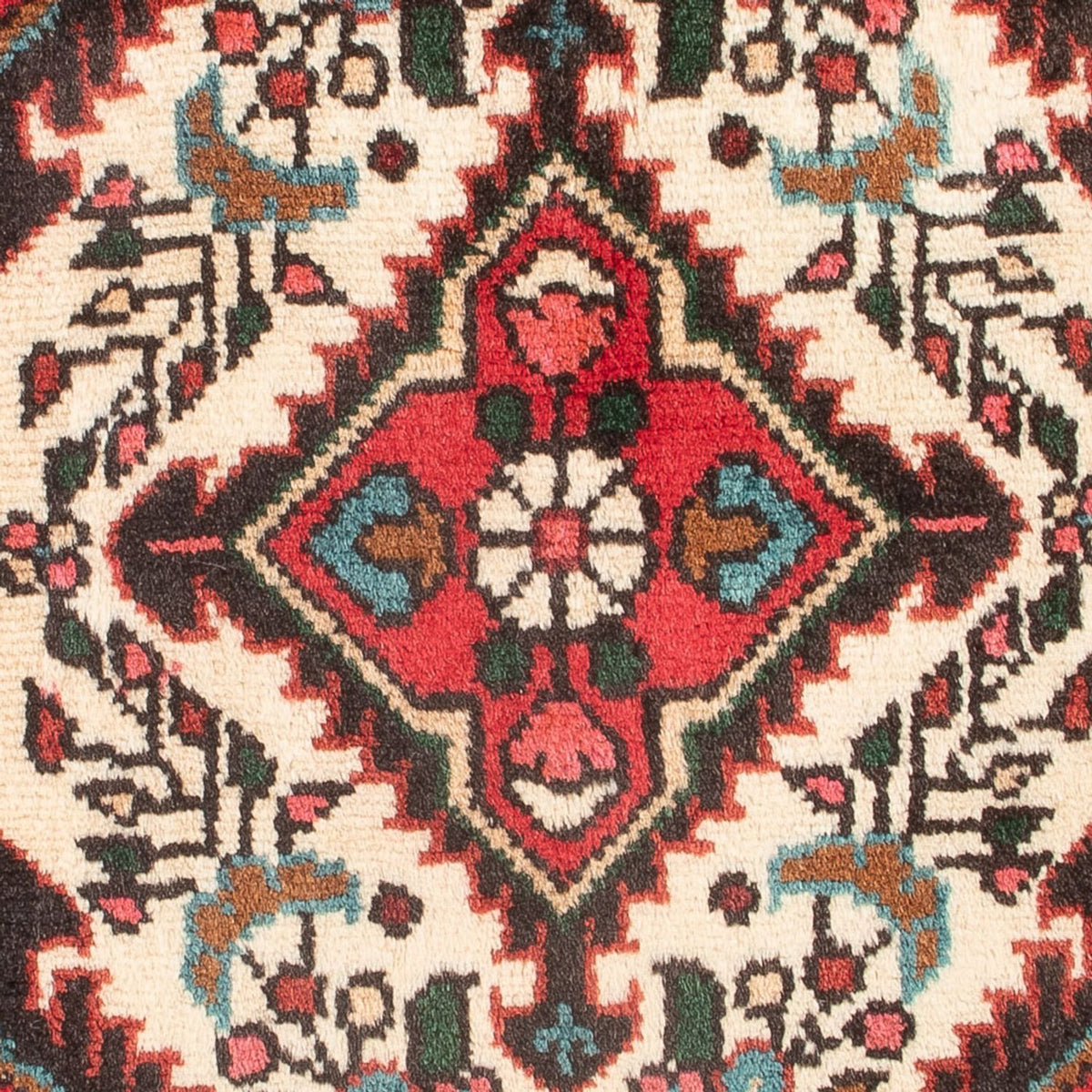 Perser Rug - Nomadic - 64 x 47 cm - cream