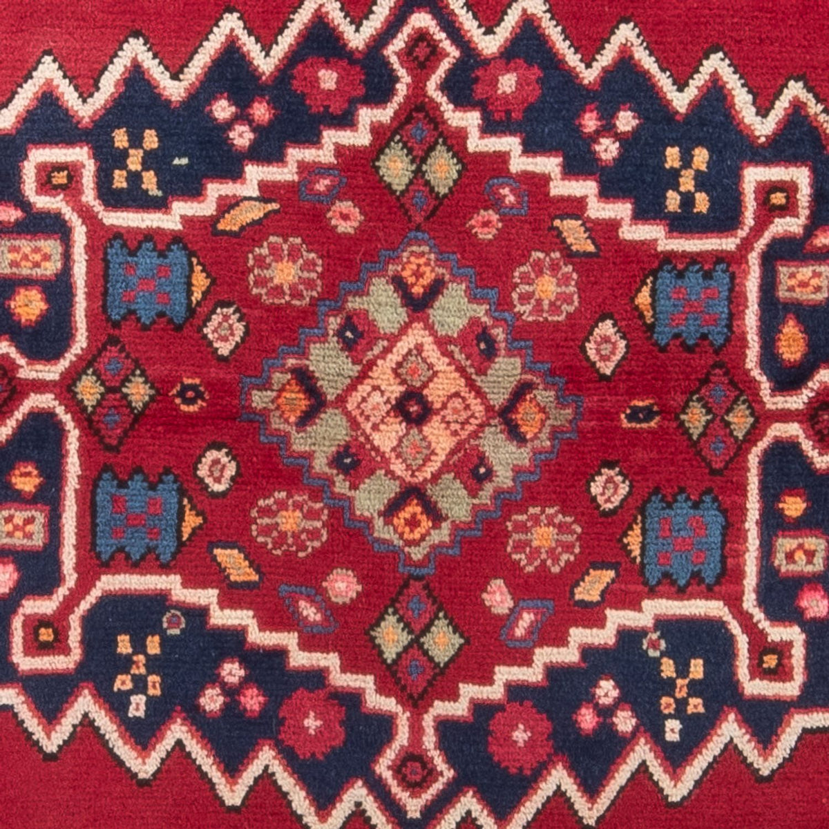 Perser Rug - Nomadic - 150 x 121 cm - red