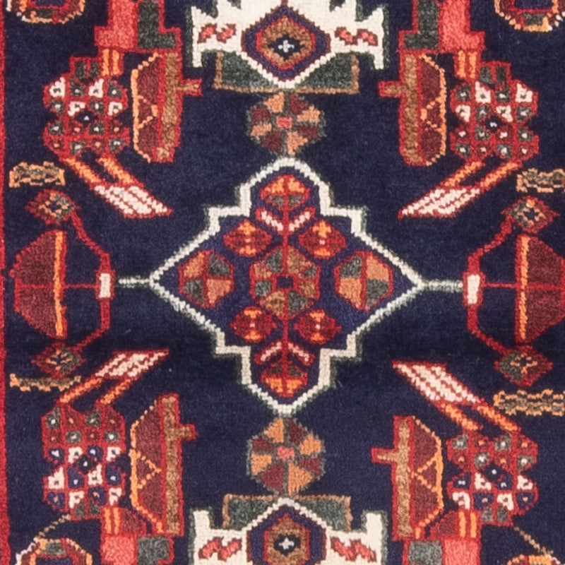 Perser Rug - Nomadic - 129 x 74 cm - dark blue