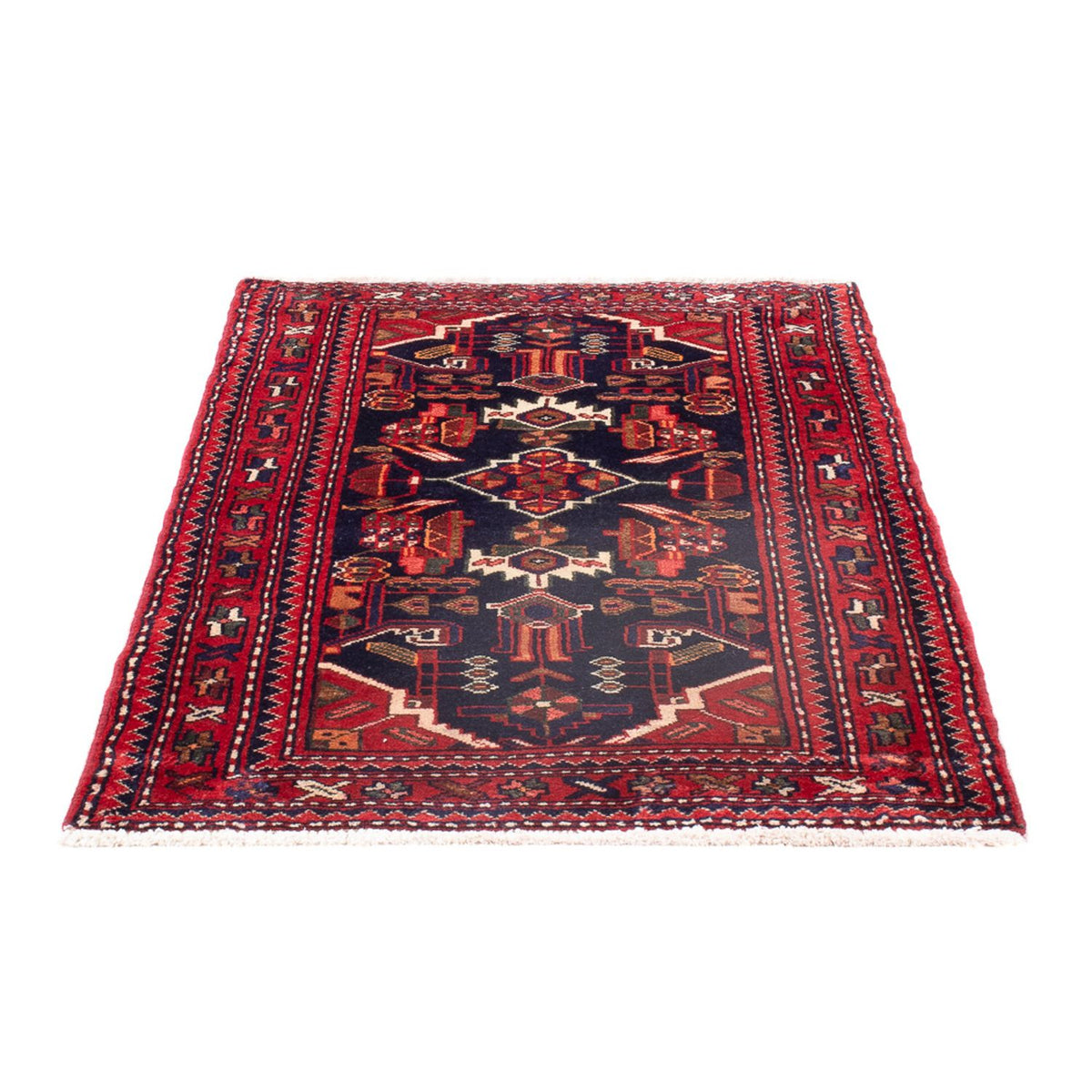 Perser Rug - Nomadic - 129 x 74 cm - dark blue