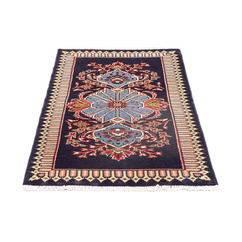 Perser Rug - Keshan - 128 x 64 cm - dark blue