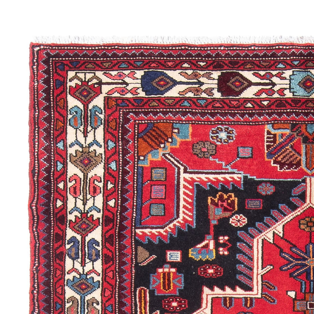 Perser Rug - Nomadic - 207 x 136 cm - red