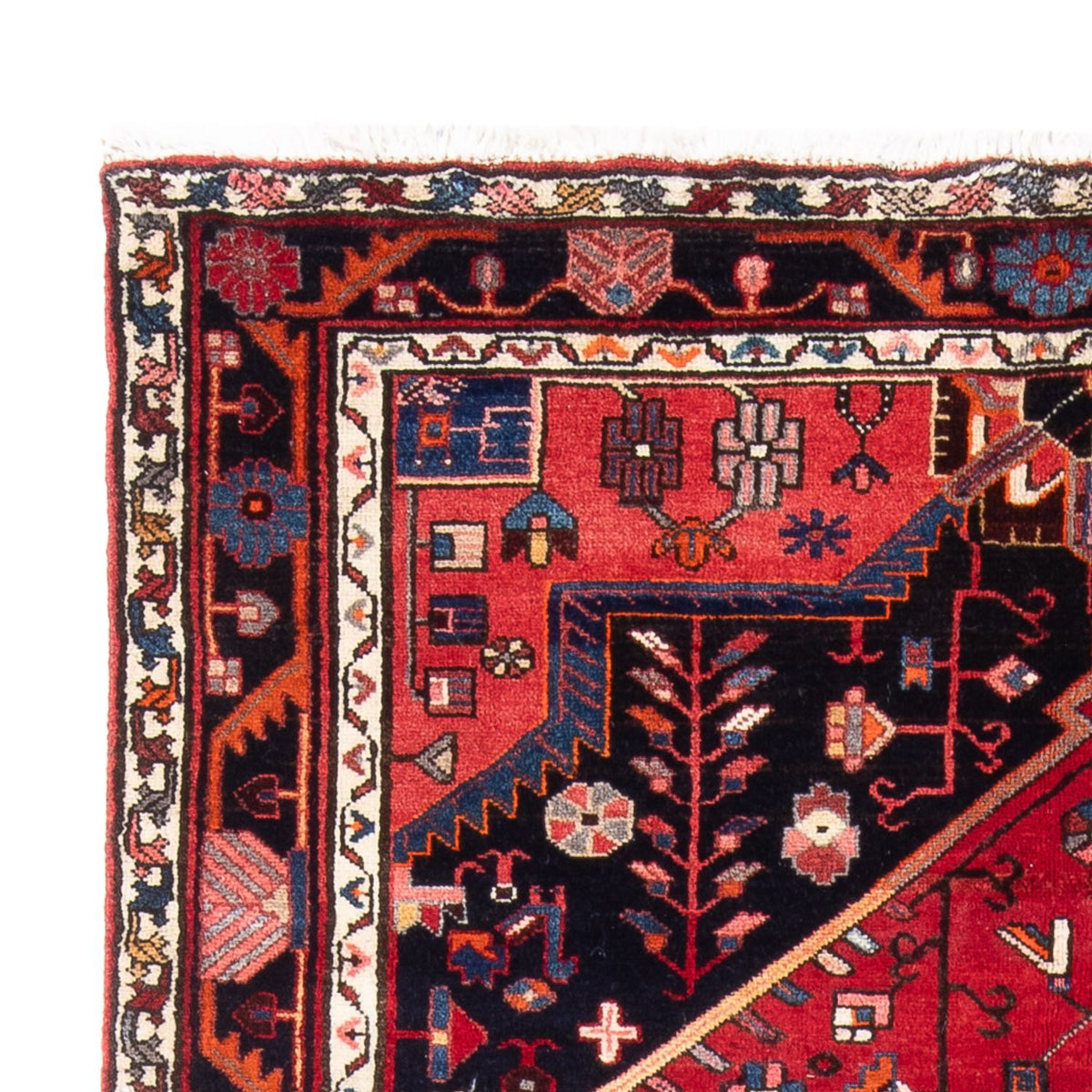 Perser Rug - Nomadic - 215 x 139 cm - red