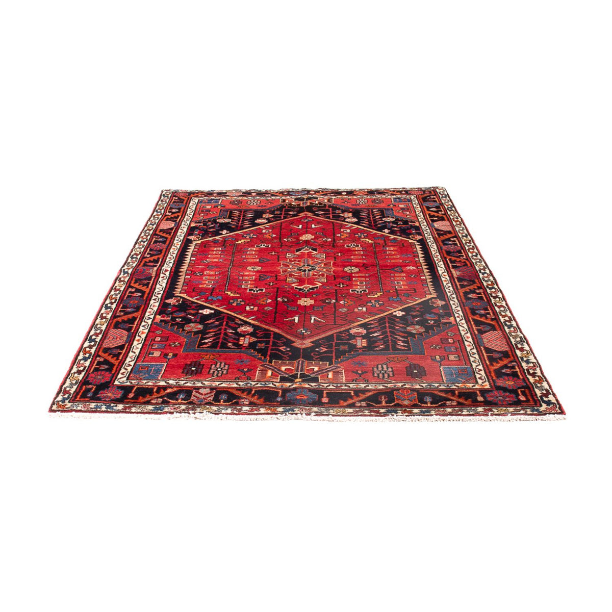 Perser Rug - Nomadic - 215 x 139 cm - red