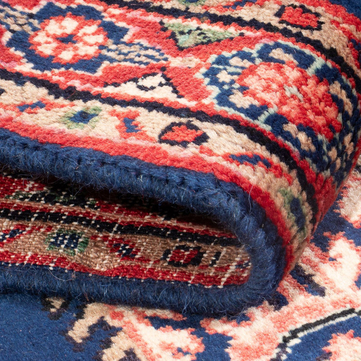 Runner Perser Rug - Nomadic - 204 x 96 cm - dark blue