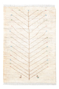 Gabbeh Rug - Perser - 121 x 77 cm - natural white
