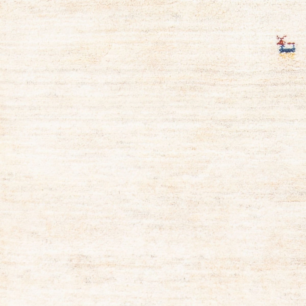 Runner Gabbeh Rug - Perser - 247 x 82 cm - natural white