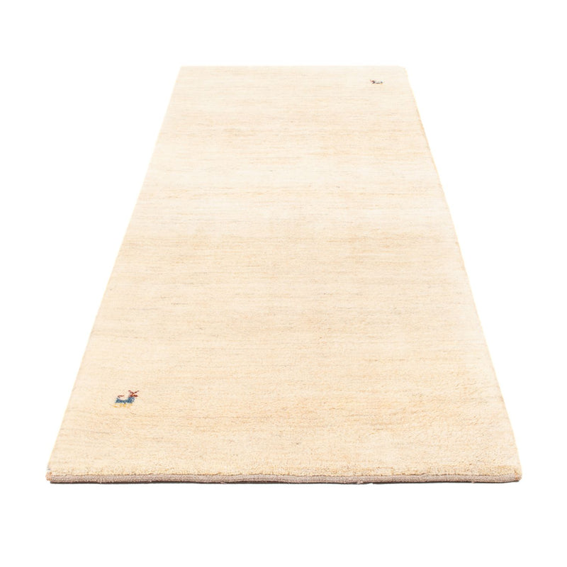 Runner Gabbeh Rug - Perser - 247 x 82 cm - natural white