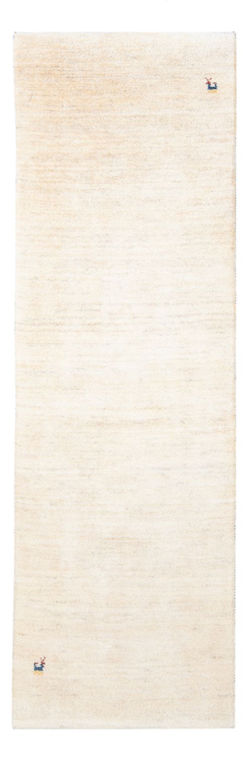 Runner Gabbeh Rug - Perser - 245 x 79 cm - natural white